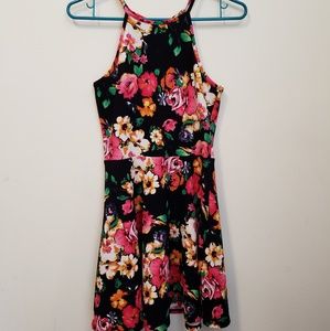 Floral Halter Spring Dress